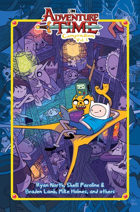 ADVENTURE TIME COMPENDIUM HC VOL 1 DIRECT MARKET EXCLUSIVE