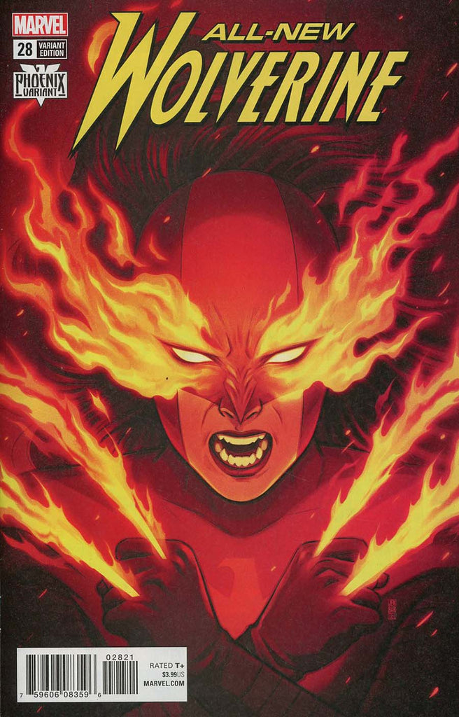 ALL NEW WOLVERINE #28 BARTEL PHOENIX VAR LEG