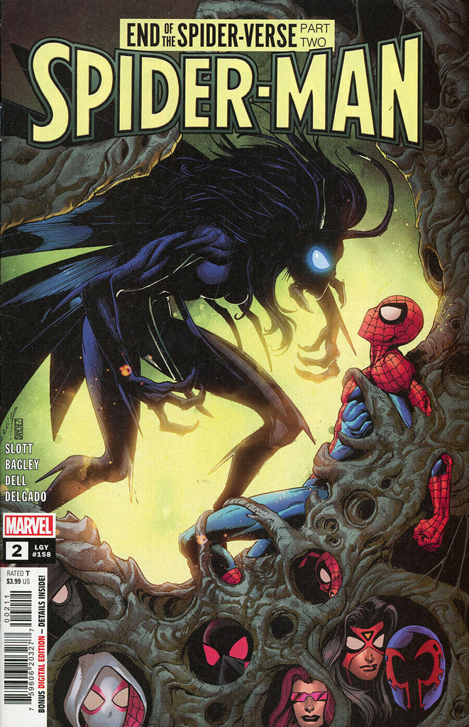 SPIDER-MAN #2 MARVEL PRH  "THE END OF THE SPIDER-VERSE"