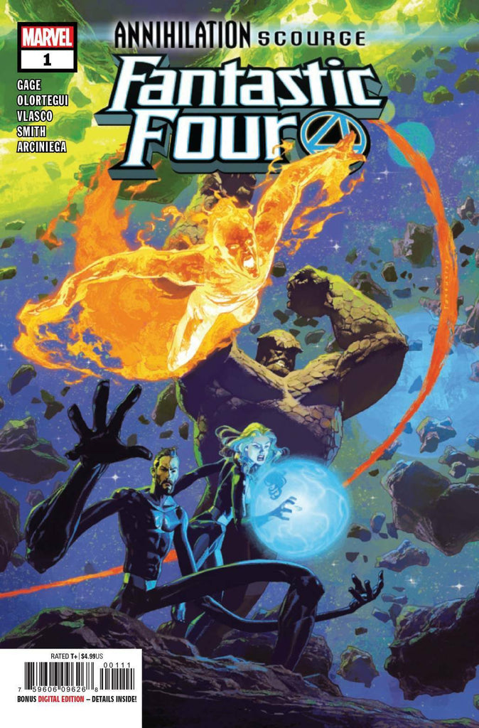 ANNIHILATION SCOURGE FANTASTIC FOUR #1 CONNECTING 2 OF 4