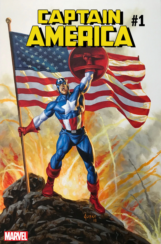 CAPTAIN AMERICA #1 JUSKO VAR "A4"