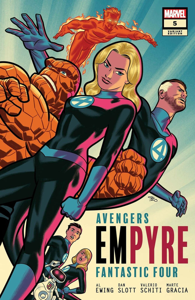 EMPYRE #5 (OF 6) MICHAEL CHO FANTASTIC FOUR VARIANT MARVEL COMICS