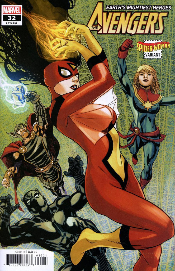 AVENGERS #32 MCKONE SPIDER-WOMAN VARIANT