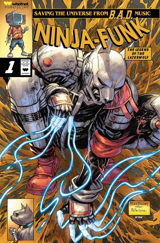 NINJA FUNK #1 (OF 4) 2ND PRINT KIRKHAM (MR) WHATNOT PUBLISHING