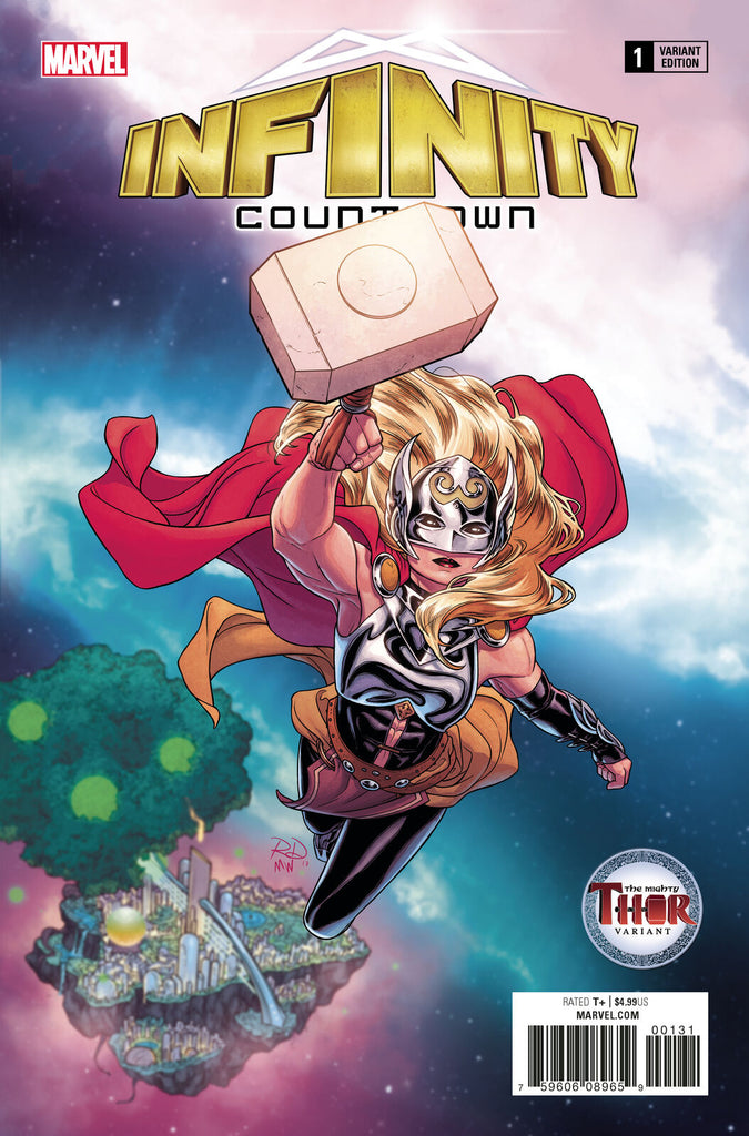 INFINITY COUNTDOWN #1 (OF 5) DAUTERMAN MIGHTY THOR VAR LEG