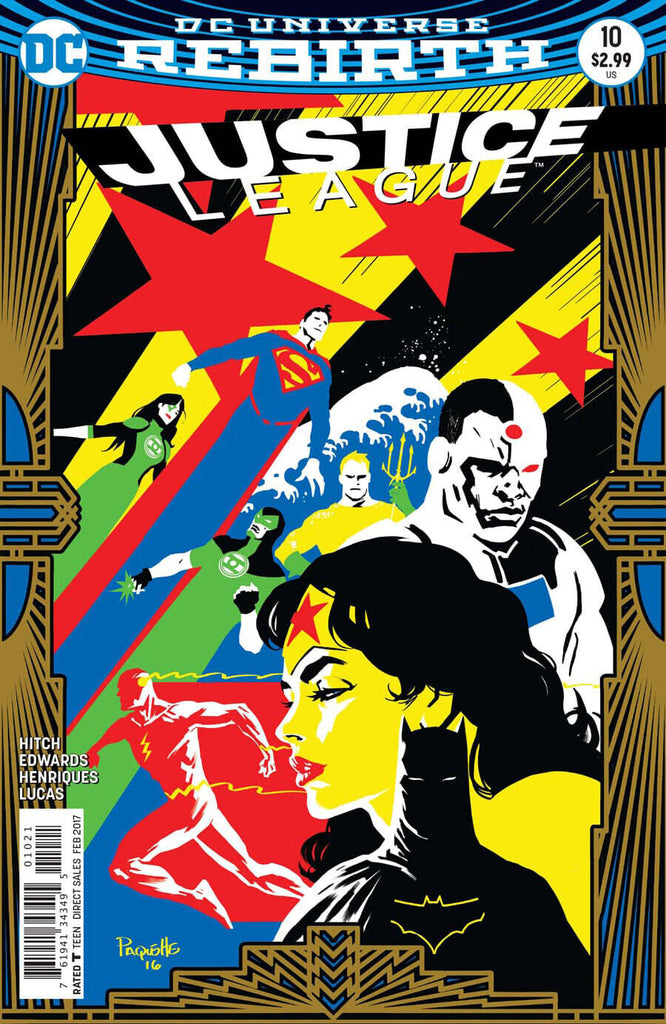 JUSTICE LEAGUE #10 VAR ED