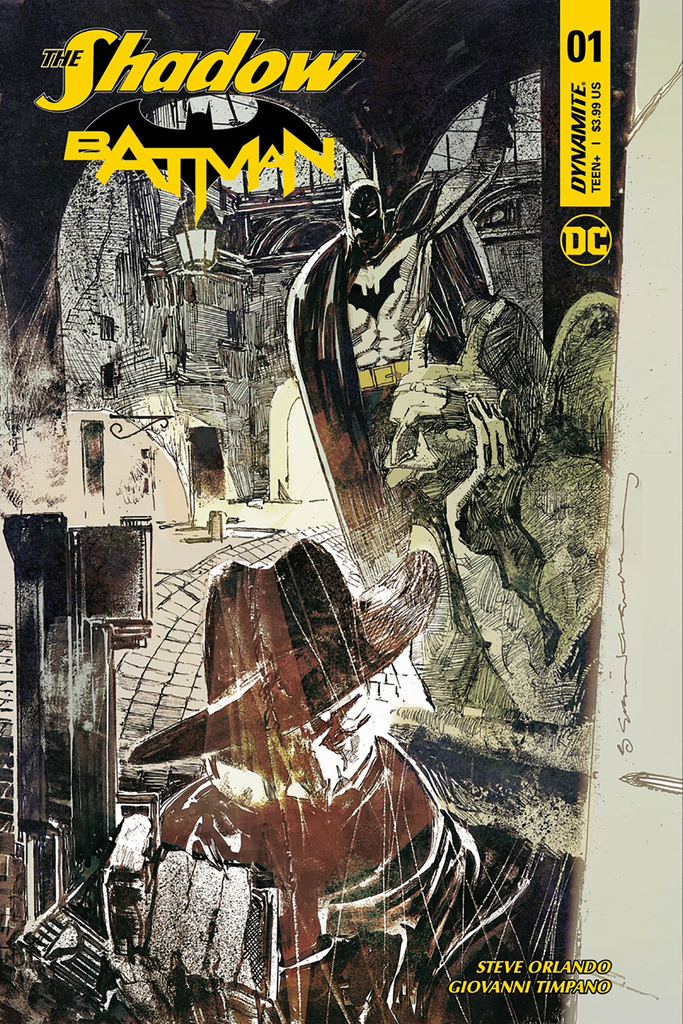 SHADOW BATMAN #1 CVR F SIENKIEWICZ "B2"