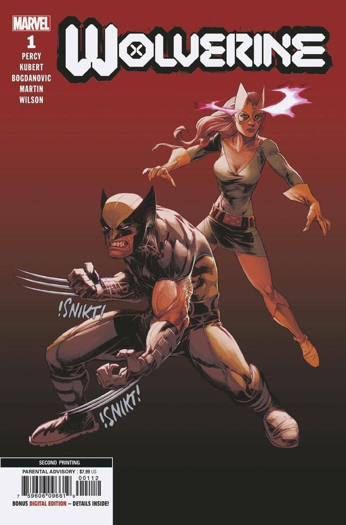 WOLVERINE #1 2ND PRINTING VARIANT DX MARVEL COMICS (2020)