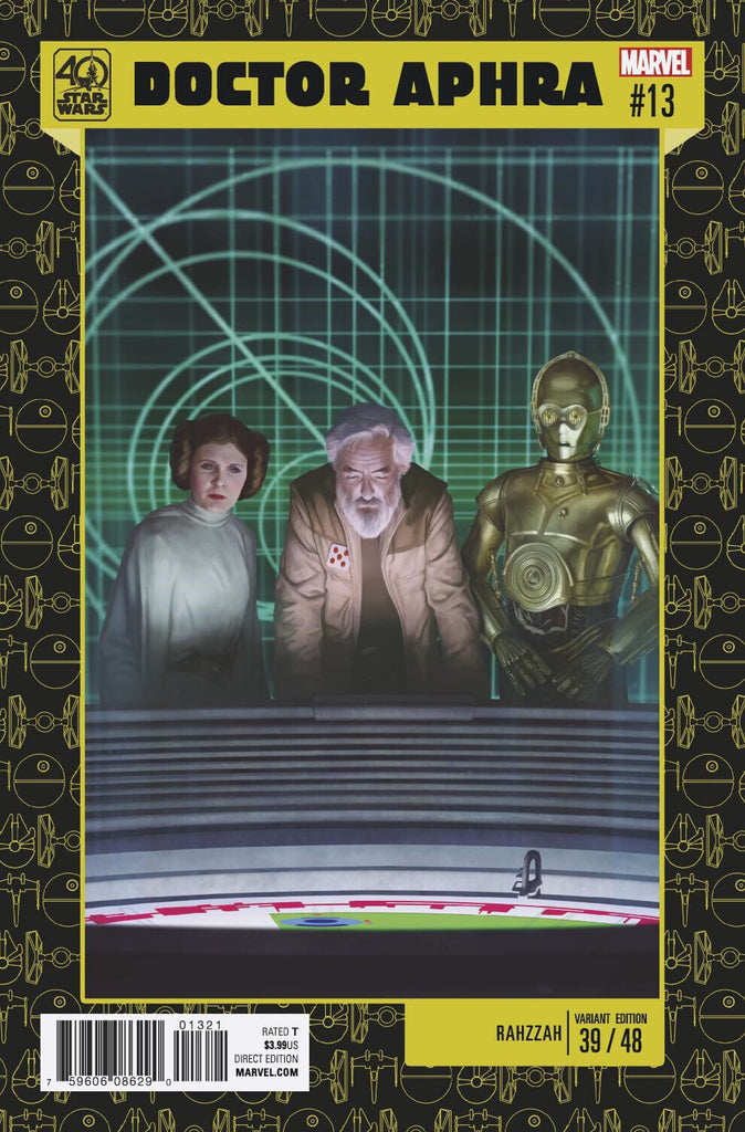 STAR WARS DOCTOR APHRA #13 RAHZZAH 40TH ANNIV VAR