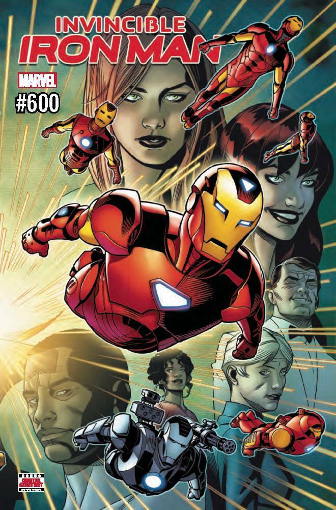 INVINCIBLE IRON MAN #600 LEG MARVEL COMICS