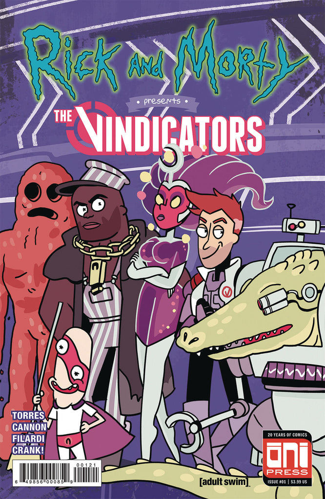 RICK & MORTY PRESENTS THE VINDICATORS #1 CVR B