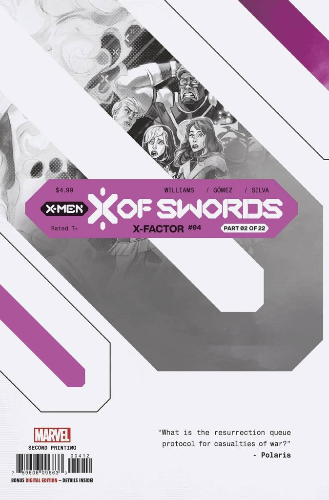 X-FACTOR #4 2ND PRINT SHAVRIN VAR XOS