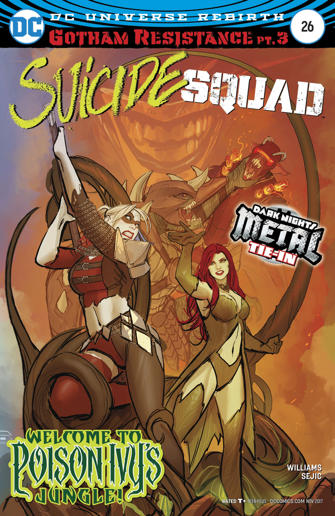 SUICIDE SQUAD #26 (METAL) DC REBIRTH