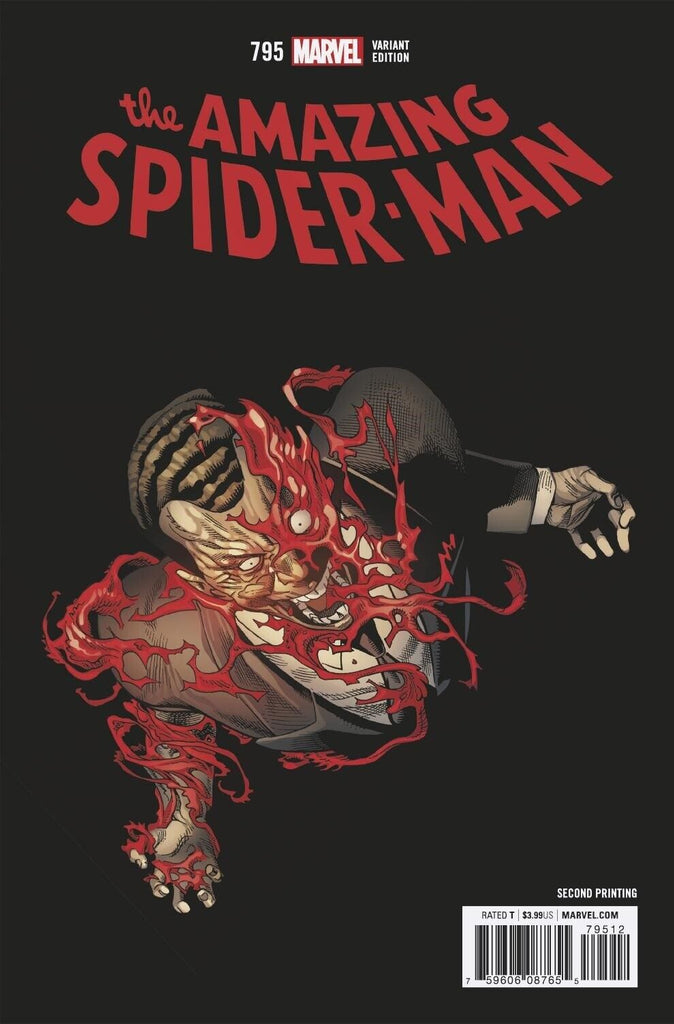 AMAZING SPIDER-MAN #795 2ND PRINT VAR LEG