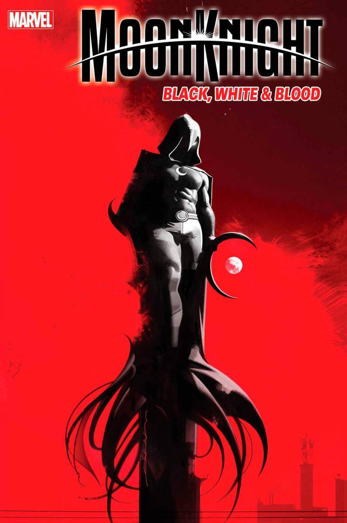 MOON KNIGHT BLACK WHITE BLOOD #1 1:50 DEKAL VAR