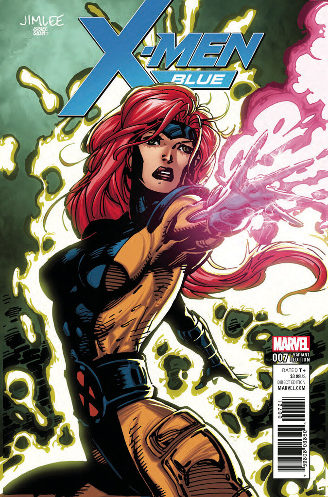 X-MEN BLUE #7 JIM LEE X-MEN CARD VARIANT
