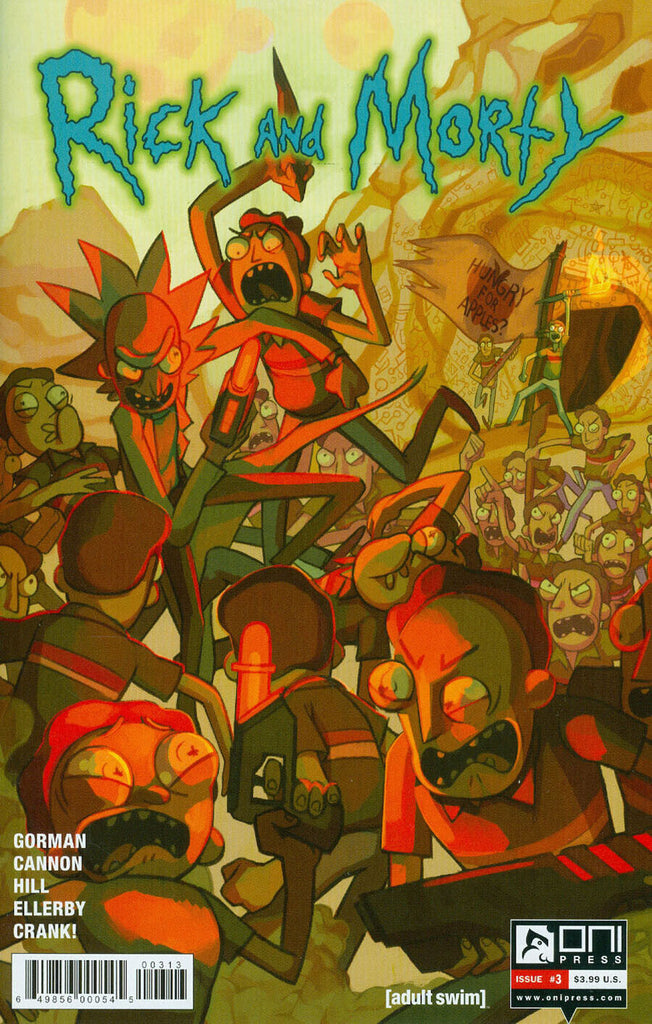 RICK & MORTY #3 3RD PRINT VARIANT