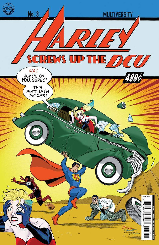 MULTIVERSITY HARLEY SCREWS UP DCU #3 (OF 6) CVR A CONNER