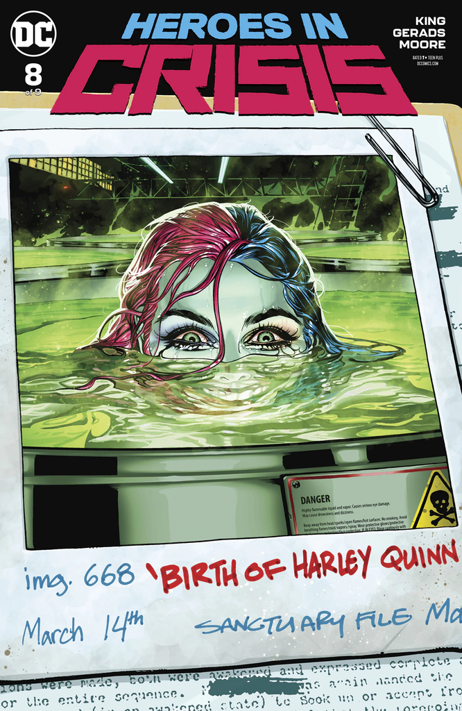 HEROES IN CRISIS #8 (OF 9) VARIANT "D6"