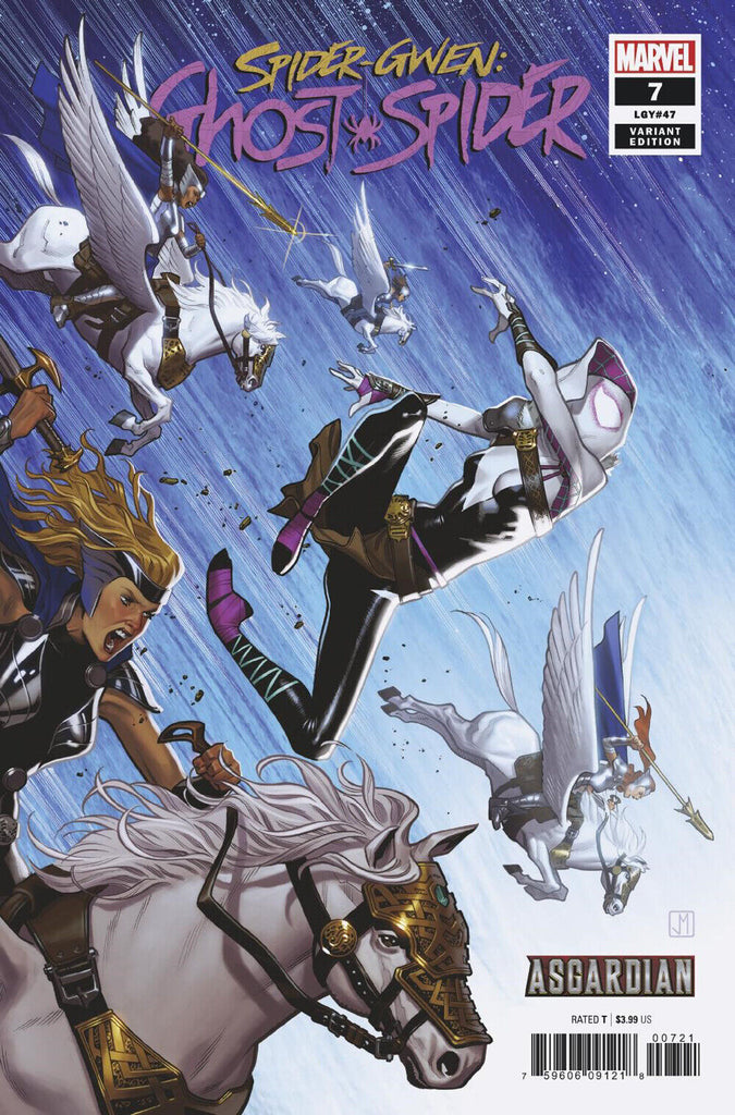 SPIDER-GWEN GHOST SPIDER #7 MOLINA ASGARDIAN VAR