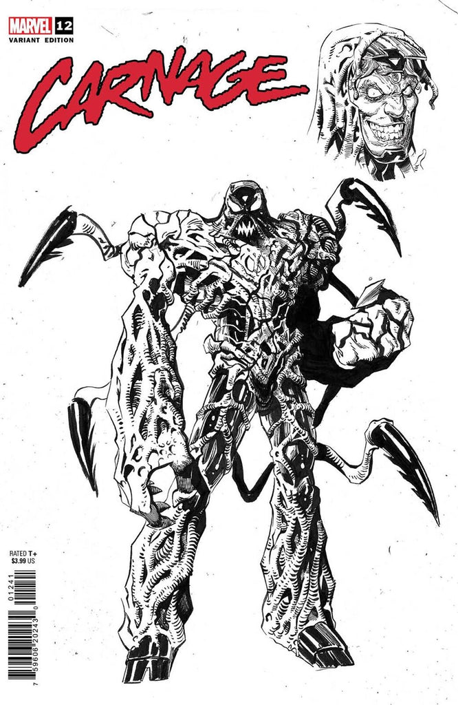 CARNAGE #12 1:10 STEGMAN DESIGN VARIANT MARVEL PRH