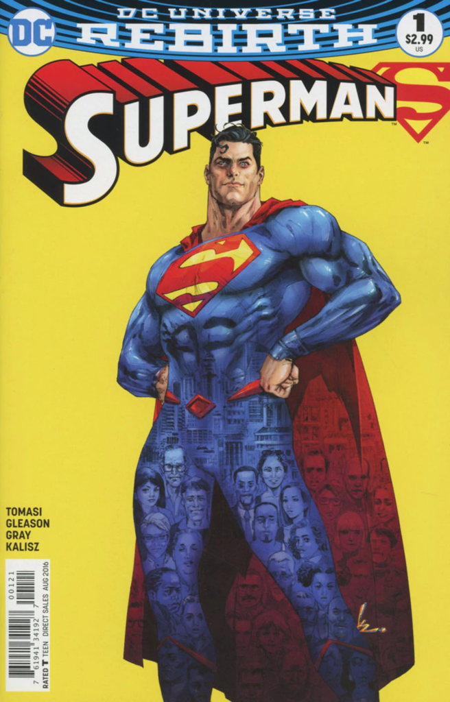 SUPERMAN #1 VAR ED DC REBIRTH