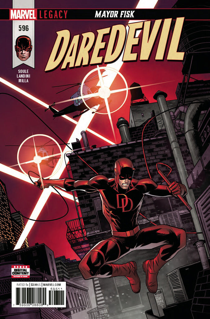 DAREDEVIL #596 LEG"CB4"