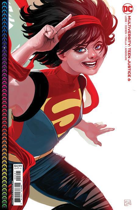 MULTIVERSITY TEEN JUSTICE #6 (OF 6) CVR B STEPHANIE HANS CARD STOCK VAR