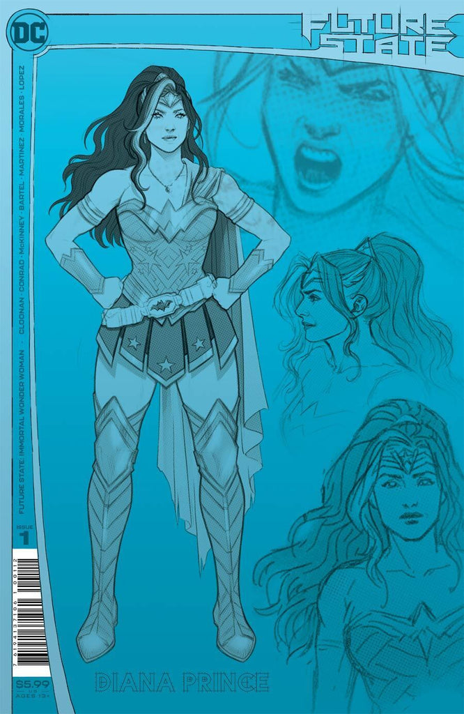 FUTURE STATE IMMORTAL WONDER WOMAN #1 2ND PRINT VARIANT