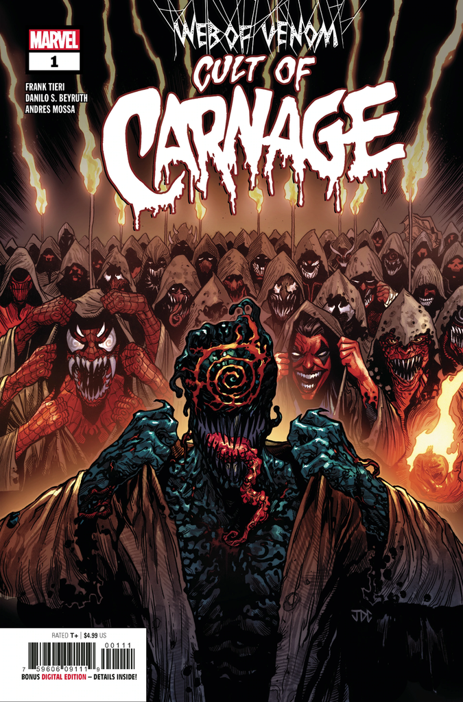 WEB OF VENOM CULT OF CARNAGE #1"D7"