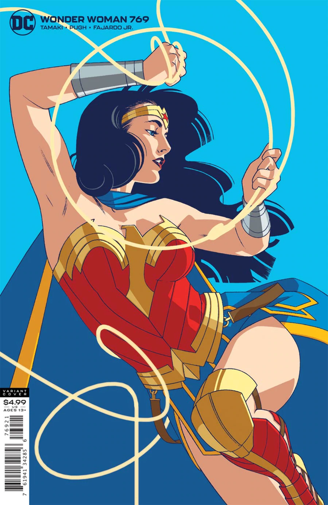WONDER WOMAN #769 JOSHUA MIDDLETON CARD STOCK VAR ED