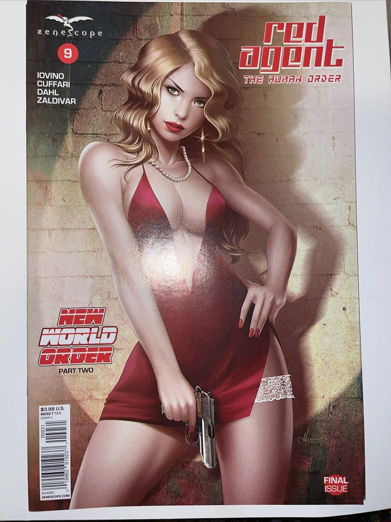GFT RED AGENT HUMAN ORDER #9 CVR C MEGURO (MR) ZENESCOPE