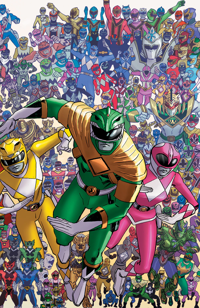 MIGHTY MORPHIN POWER RANGERS #25 1:25 COPY KOBLISH VARIANT "C3"