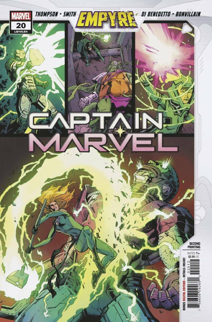 CAPTAIN MARVEL #20 2ND PRINT VARIANT