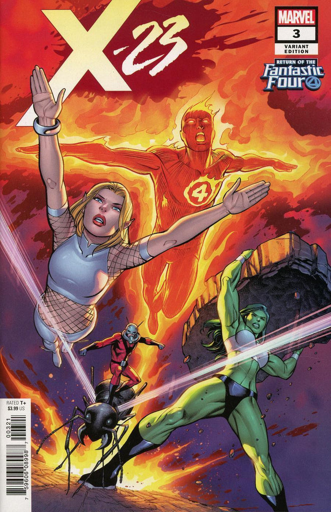 X-23 #3 PACHECO RETURN OF FANTASTIC FOUR VAR