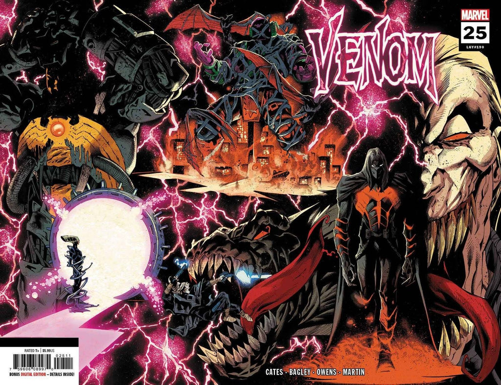 VENOM #25 2ND PRINT STEGMAN WRAP VARIANT