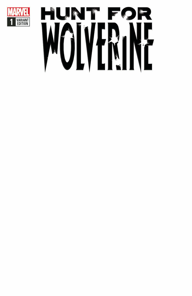 HUNT FOR WOLVERINE #1 BLANK VAR"D7"