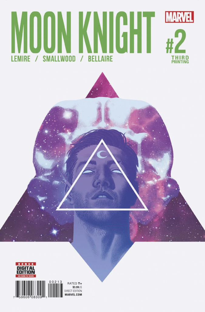 MOON KNIGHT #2 SMALLWOOD 3RD PRINT VARIANT