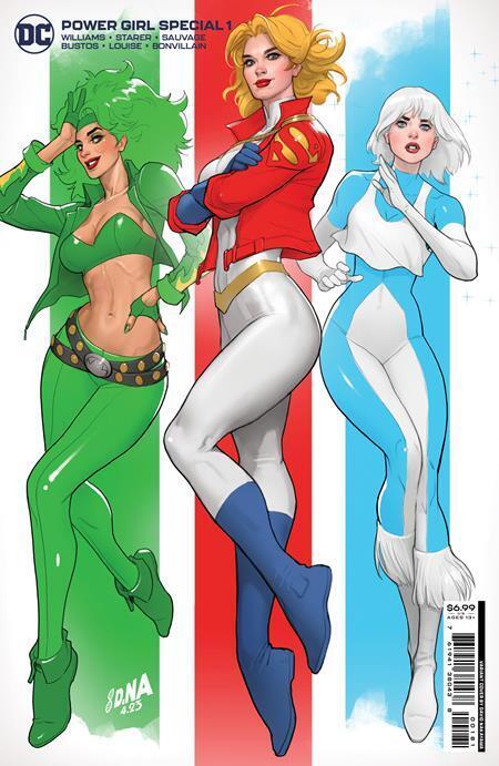 POWER GIRL SPECIAL #1 CVR F DAVID NAKAYAMA CARDSTOCK VARIANT
