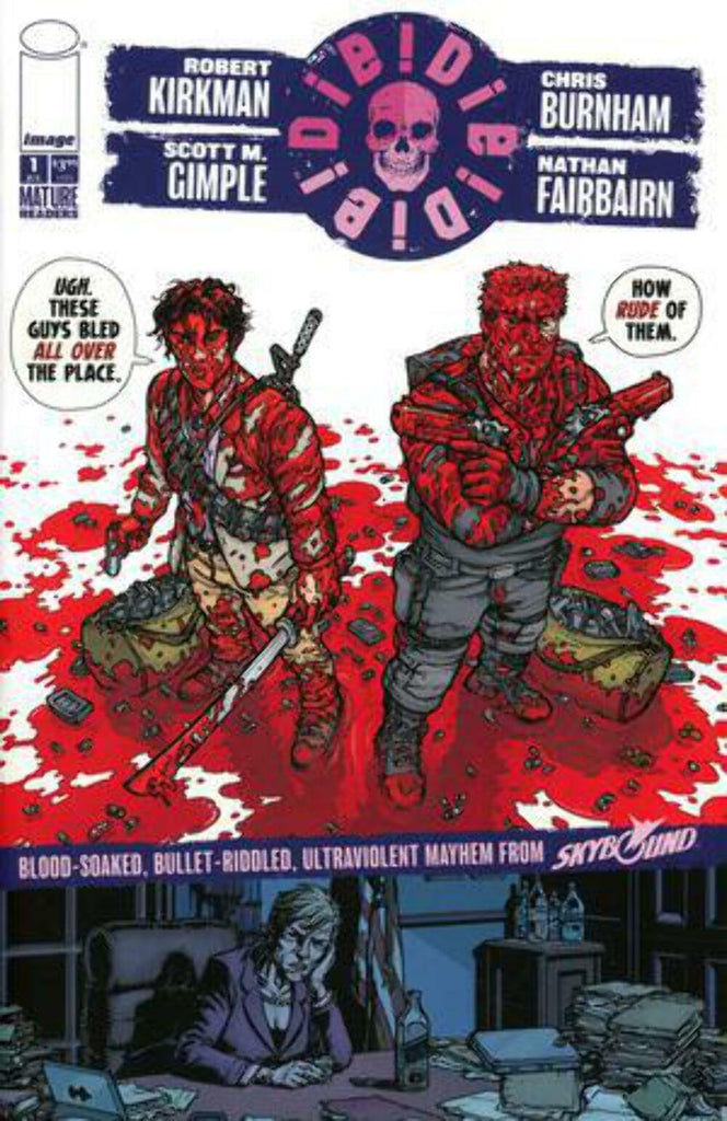 Die Die Die #1 Cover H Chris Burnham & Nathan Fairbairn Rude Cover