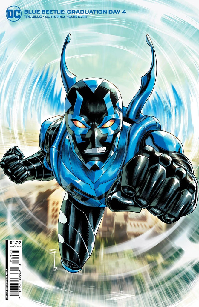 BLUE BEETLE GRADUATION DAY #4 (OF 6) CVR B ACUNA CARD VAR