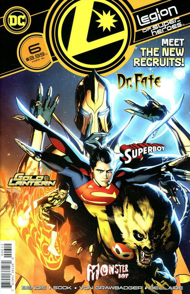 LEGION OF SUPER HEROES #6 2ND PRINT VARIANT