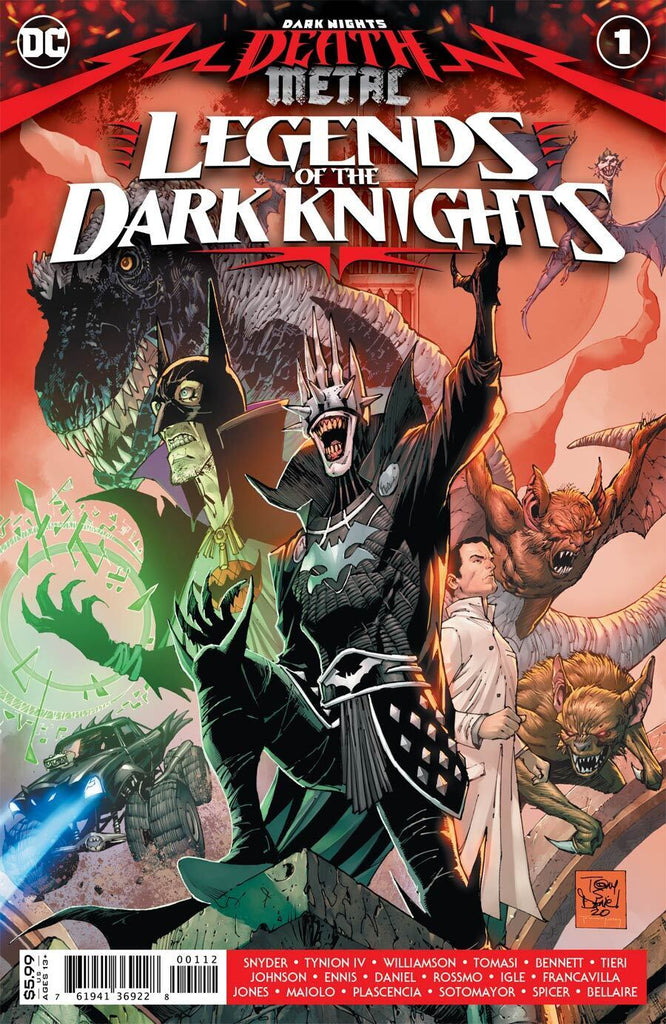 DARK NIGHTS DEATH METAL LEGENDS OT DARK KNIGHTS #1 2ND PTG