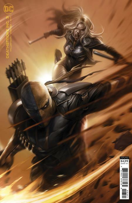 DEATHSTROKE INC #3 CVR B FRANCESCO MATTINA CARD STOCK VARIANT DC COMICS