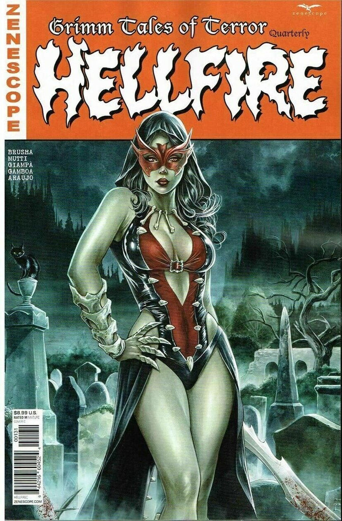 TALES OF TERROR QUARTERLY HELLFIRE #1 CVR C KROME (MR) ZENESCOPE "M3"