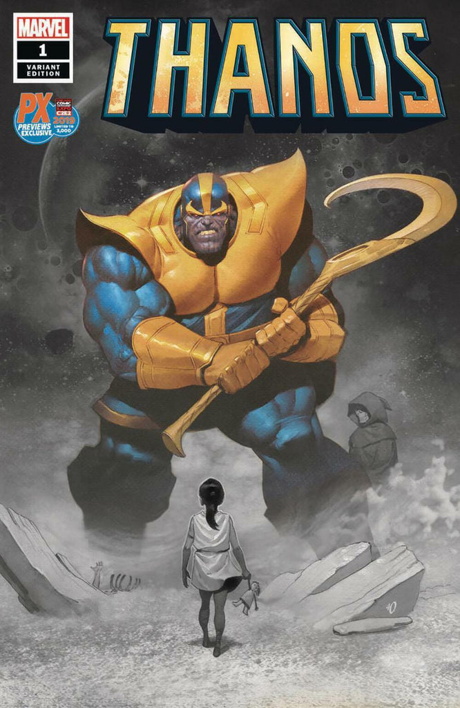 THANOS #1 (OF 6) 2019 C2E2 OLIVETTI VARIANT