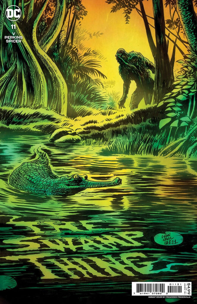 SWAMP THING #11 (OF 16) CVR B FRANCAVILLA CARD STOCK VAR