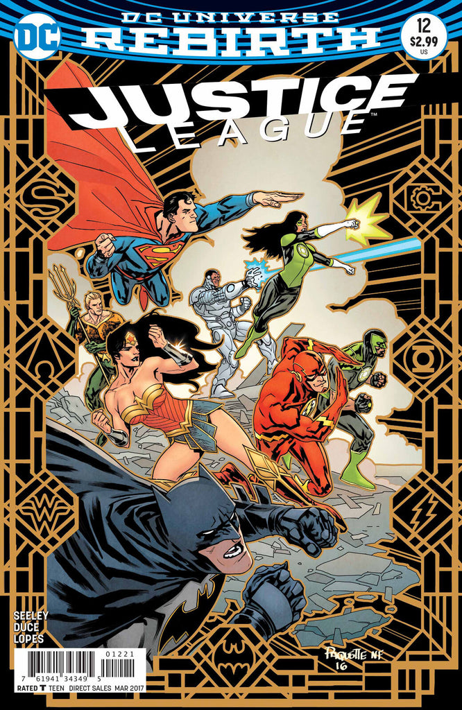 JUSTICE LEAGUE #12 VAR ED (JL SS)