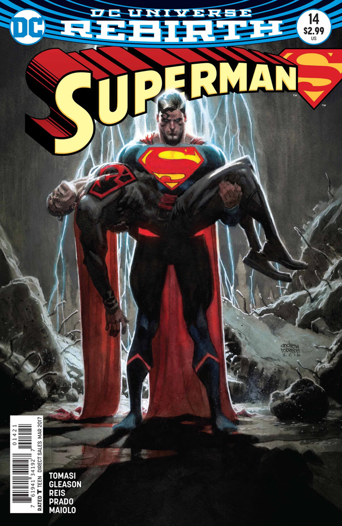 SUPERMAN #14 VAR ED DC REBIRTH