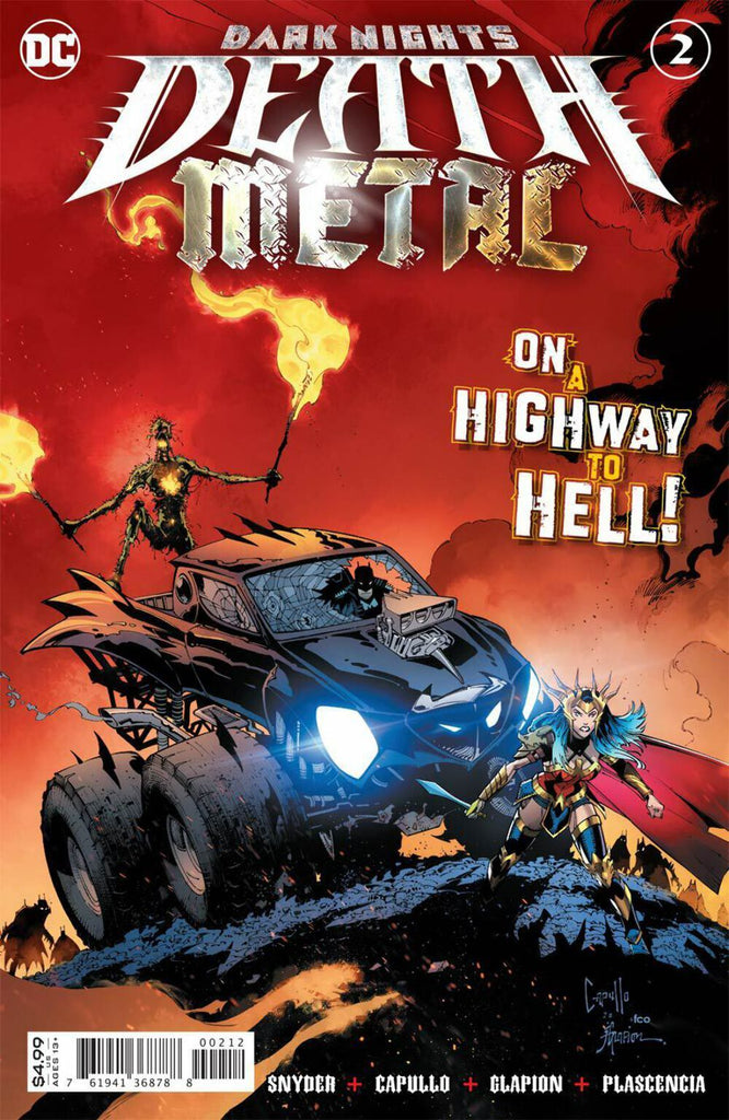 DARK NIGHTS DEATH METAL #2 (OF 6) 2ND PRINT